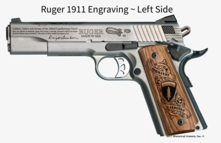 Ruger Sr1911 Nra Engraved, HD Png Download, Free Download