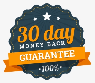Transparent 100 Days Clipart - 30 Days Money Back Guarantee Transparent, HD Png Download, Free Download