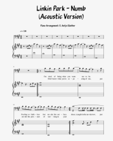 Easy Linkin Park Numb Piano Notes, HD Png Download, Free Download