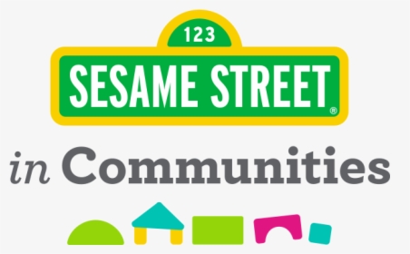 Sesame Street In Communities Logo, HD Png Download, Free Download