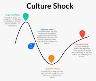 Culture Shock Phases, HD Png Download, Free Download