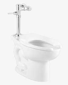 Madera Toilet With Exposed Manual Flush Valve System - Floor Mounted Toilet With Flush Valve, HD Png Download, Free Download