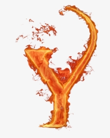Letter Y Png Free Download - Letra Y Fuego Png, Transparent Png, Free Download