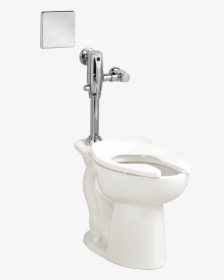 6 Gpf Everclean Toilet With Selectronic Exposed Ac - Toilet Bowl With Flush, HD Png Download, Free Download