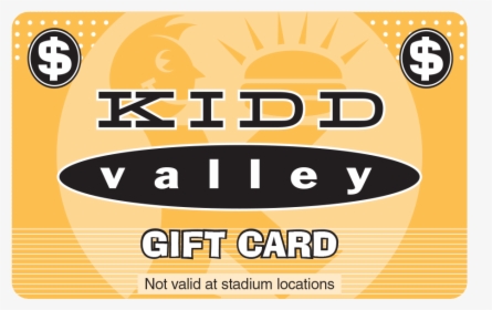 Kidd Valley Gift Card, HD Png Download, Free Download