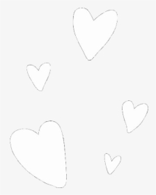 White Heart Png Aesthetic - Heart White Aesthetic Love, Transparent Png, Free Download