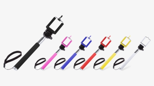 Coloured Selfie Stick - Monopod 4625, HD Png Download, Free Download