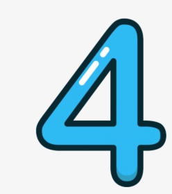 Blue Numbers Icon, HD Png Download, Free Download