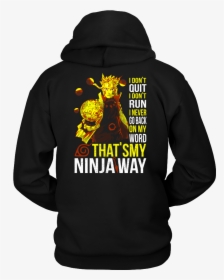 Naruto Uzumaki Ninjaway Unisex Hoodie T Shirt - 5 Things I Like Almost As Much, HD Png Download, Free Download
