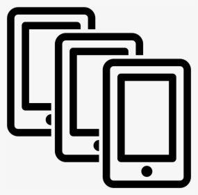 Smartphones Icon Free Download - Icon Smartphones, HD Png Download, Free Download