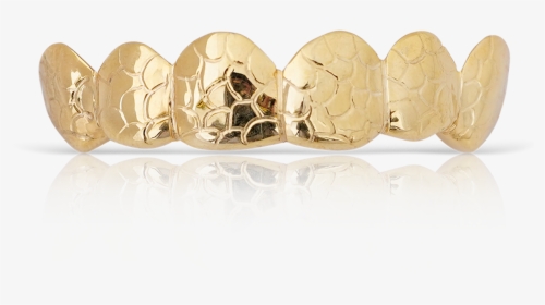 Polished Nugget Style Yellow Gold Teeth - Bracelet, HD Png Download, Free Download