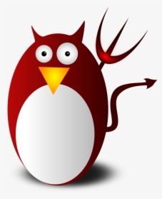 Owl,flightless Bird,beak - Linux Spyware, HD Png Download, Free Download