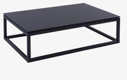 Modern Table Png Image - Black Rectangle Coffee Table, Transparent Png, Free Download