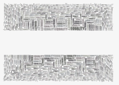 Equal Equality Grayscale - Architecture, HD Png Download, Free Download