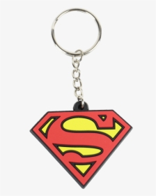 Dc Comics Superman Shield Rubber Keyring New Official - Batman And ...