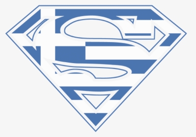 Superman Greek Shield Men"s Crewneck Sweatshirt - Emblem, HD Png Download, Free Download
