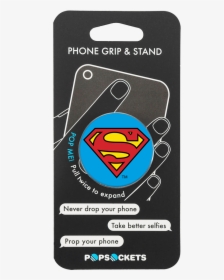 Popsocket Superman Shield Dccomic Phone Grip And Stand - Pop Socket Iron Man, HD Png Download, Free Download