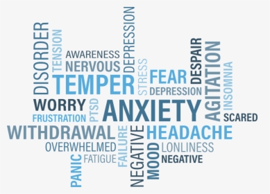 Mental Health Words - Mental Illness Mental Health Flag, HD Png Download, Free Download