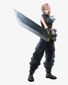 Lightning Final Fantasy Soldier, HD Png Download, Free Download