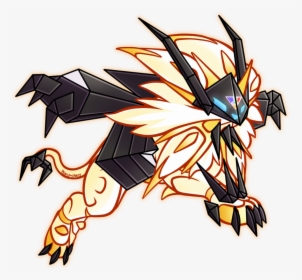 Edited My Solgaleo And Lunala Illustrations Today After - Pokemon Ultra Sun And Moon Solgaleo, HD Png Download, Free Download