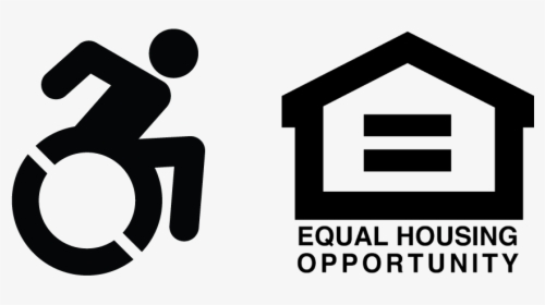 Equal Housing Opportunity Png - Handicap And Fair Housing Logo, Transparent Png, Free Download