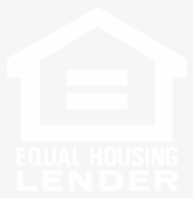Equal Housing Opportunity Logo - Equal Housing Lender Logo White, HD Png Download, Free Download