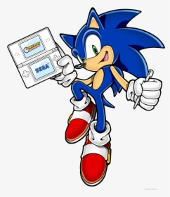 Sonic Rush Adventure Nintendo Ds - Sonic Rush Adventure Sonic, HD Png Download, Free Download