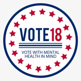 Vote For America"s Mental Health - Red White Blue Fireworks Vector, HD Png Download, Free Download