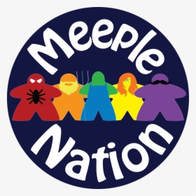 Meeplenation2016round - Logo Board Game, HD Png Download, Free Download