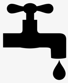 Tap Computer Icons Plumbing Sink - Water Tap Icon Png, Transparent Png, Free Download