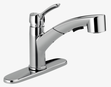 Single Handle Pull Out Kitchen Faucet 4140 Dst - Delta 4140 Dst, HD Png Download, Free Download