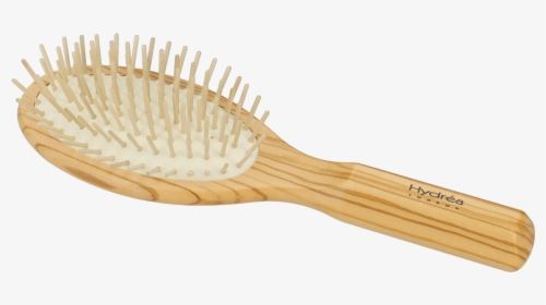 Hydrea Olive Wood Hair Brush With Olive Wood Pins - Comb, HD Png Download, Free Download