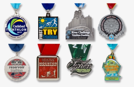 Triathlon Custom Medals Collection - Triathlon Medals, HD Png Download, Free Download