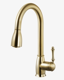Camden Pull Down Kitchen Faucet With Ceradox Technology"  - Brushed Brass Kitchen Faucet, HD Png Download, Free Download