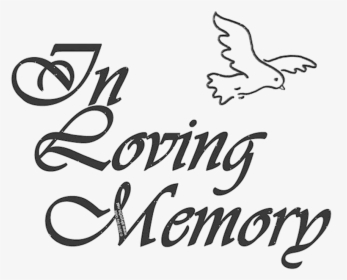 Transparent In Memory Png - Loving Memory Transparent Background, Png Download, Free Download