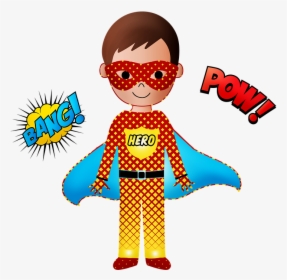 Superhero, Boy, Zap, Hero, Man, Superman, Youth, Brave - Super Sankari Mies Piirros, HD Png Download, Free Download