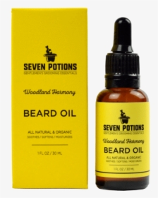 Seven Potions Beard Oil Woodland Harmony To Grow A - Seven Potions Beard Oil, HD Png Download, Free Download