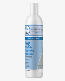 V4b Oily Skin Medicated Shampoo For Bulldogs And French - Cosmetics, HD Png Download, Free Download