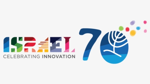 Israel70 Logo - Israel Celebrating Innovation 70 Years, HD Png Download, Free Download