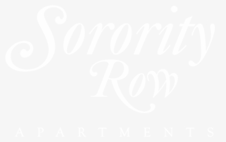 Apartments Near Sorority Row Uf - Johns Hopkins Logo White, HD Png Download, Free Download