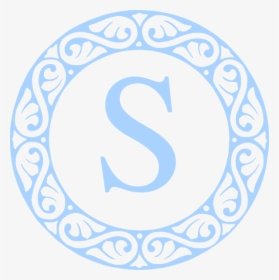 S Mono Svg Clip Arts - B Monogram Letter Circle, HD Png Download, Free Download