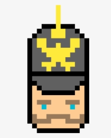 Pixel Art Man Face, HD Png Download, Free Download