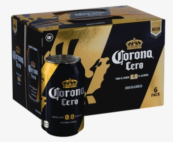 Six-box - Corona - Six Pack Corona Cero, HD Png Download, Free Download