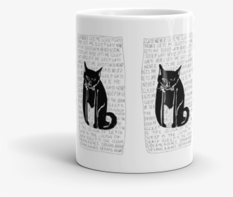 Image Of Gato Mug - Black Cat, HD Png Download, Free Download