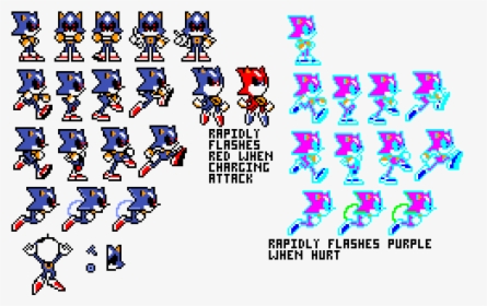 Sonic Sprite Sheet Animation, HD Png Download, Free Download