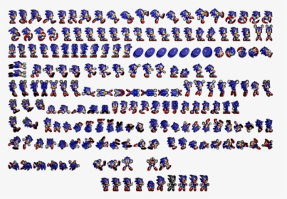 Modern Sonic Exe Sprites - Free Transparent PNG Download - PNGkey