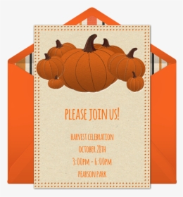 Pumpkin Carving Invite, HD Png Download, Free Download