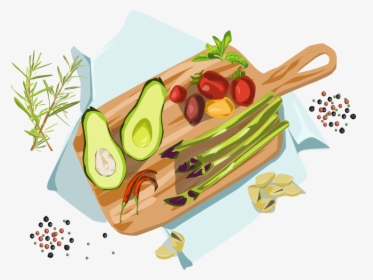 Food Plato Spices Fruits Vegetables Food Icon Vector - Legume, HD Png Download, Free Download