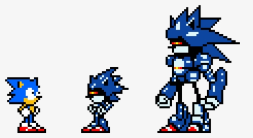 Metal Sonic Sprite Sheet, HD Png Download - 1096x616(#6175281