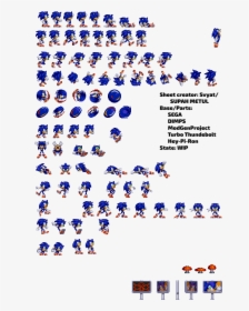 Ooex0zn ] - Sonic Fc Sprite Sheet, HD Png Download, Free Download